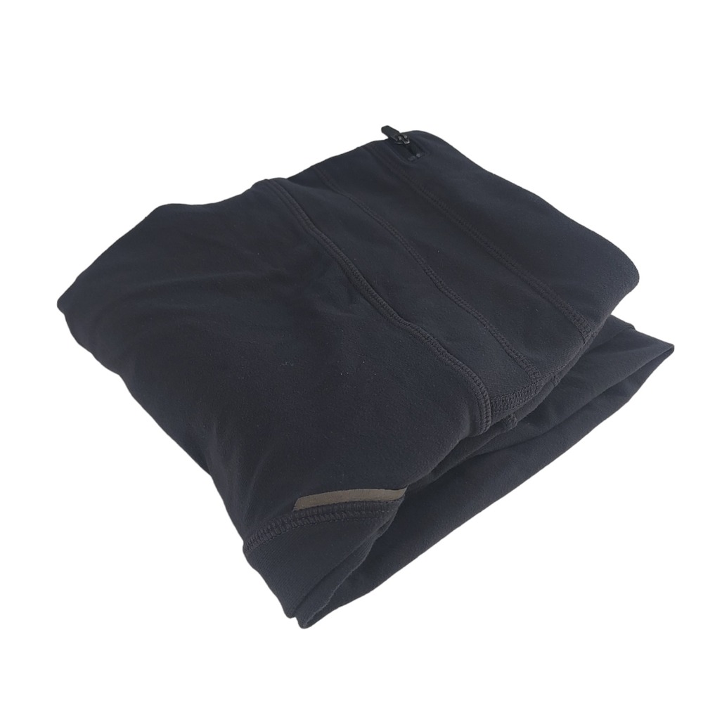 Athleta Leggings Women Small Black 903959 Ruched‎ Reflective Running Yoga Active